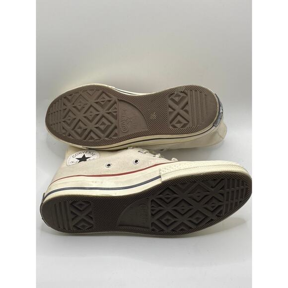 CONVERSE Unisex Adult Beige Chuck 70 Canvas All-Star Hi-Top Sneakers SZ M6/W8 - Picture 8 of 10